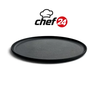 پلیت دایره ملامین مشکی مدل T324